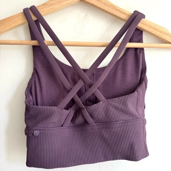 Lululemon Energy Bra Long Line Ribbed - Picture 4 of 6